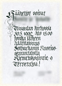 Hääkutsumalli