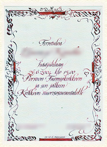Hääkutsumalli